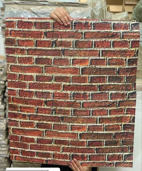 دیوار پوش چسبی-فومی طرح آجر کد 22-AA